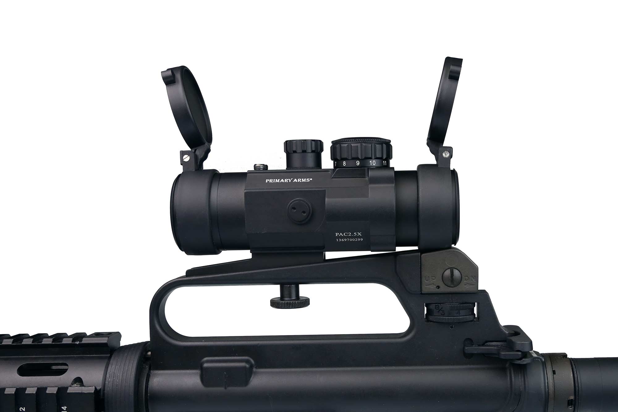 Are there any good scopes that look decent mounted onto an ar carry
